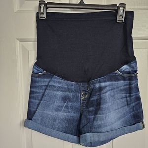 Liz Lange Maternity Full Panel Shorts Size Small